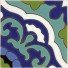 Ceramic High Relief Tile Gardena Blue